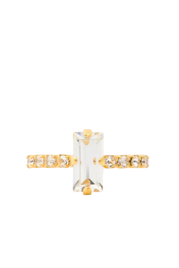 Lucy Ring gold / Crystal - Tilbehør - Helt Dilla AS