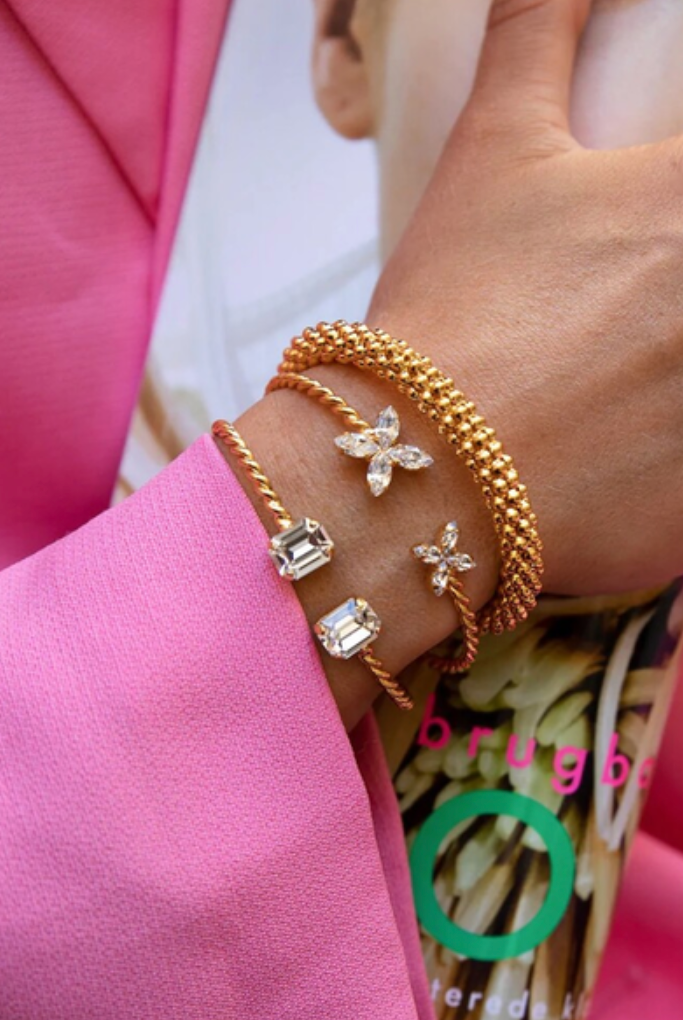 Lydia Bracelet / crystal - Tilbehør - Helt Dilla AS