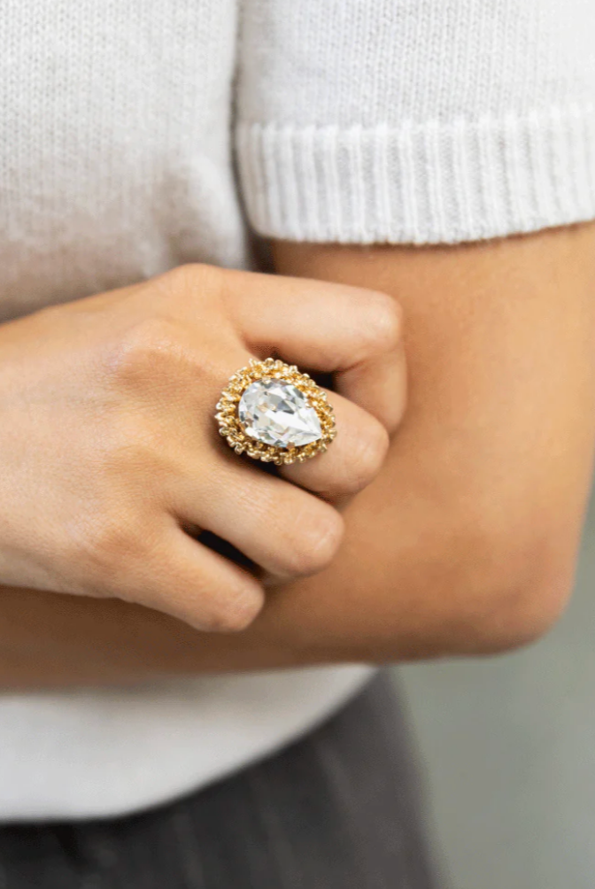 Classic Gemma Ring / crystal - Tilbehør - Helt Dilla AS