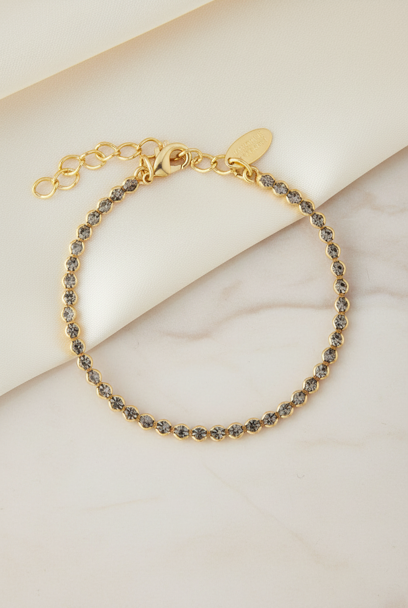 Siri Bracelet / Black Diamond - Tilbehør - Helt Dilla AS