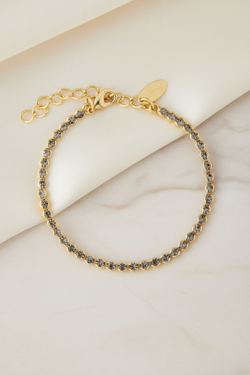 Siri Bracelet / Black Diamond - Tilbehør - Helt Dilla AS