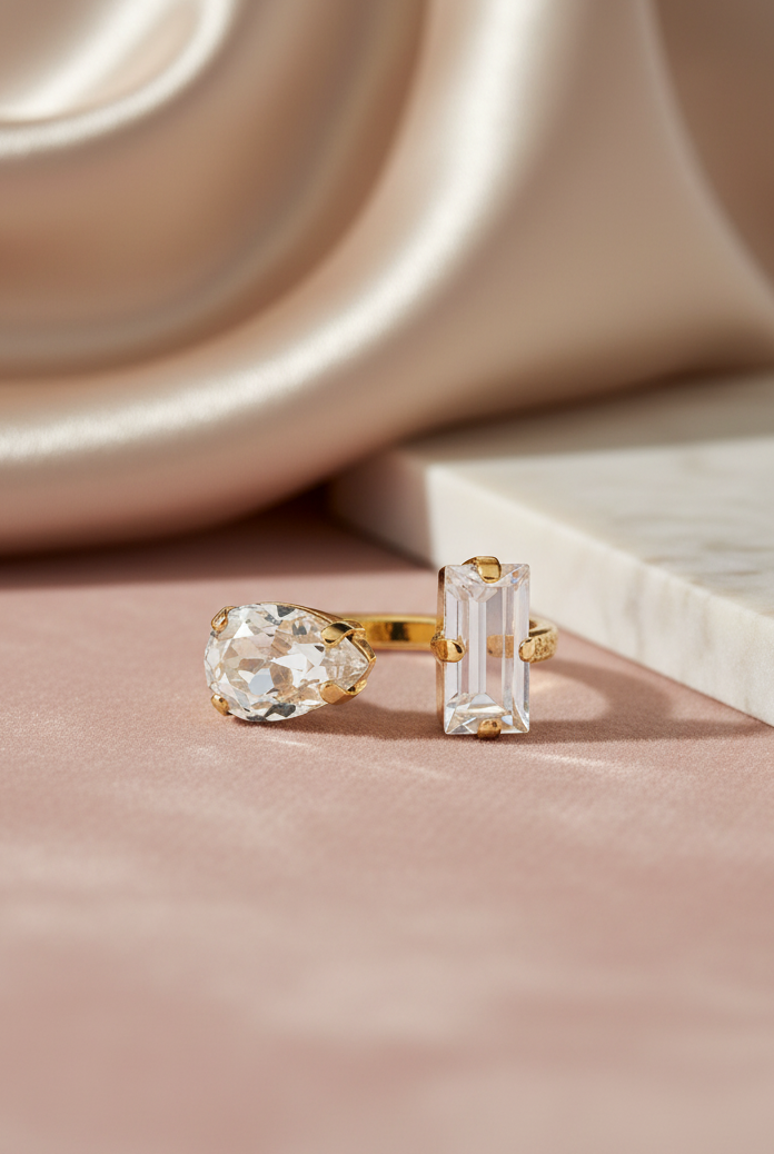 Noelle Ring / Crystal - Tilbehør - Helt Dilla AS