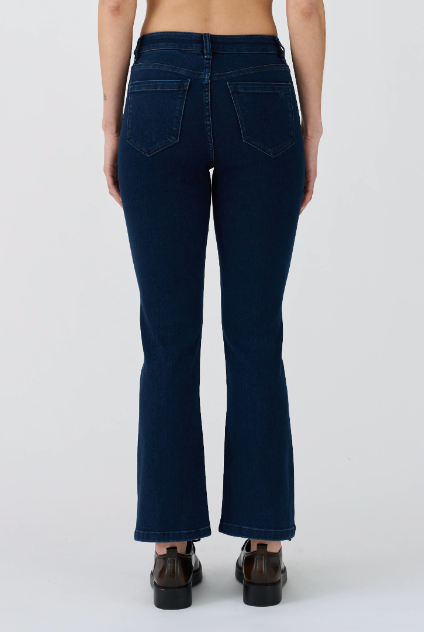 Johanna kick flare - Wash Cool Midnight Blue - Bukser - Helt Dilla AS