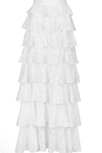 ANGEL MAXI SKIRT - WHITE - Skjørt - Helt Dilla AS