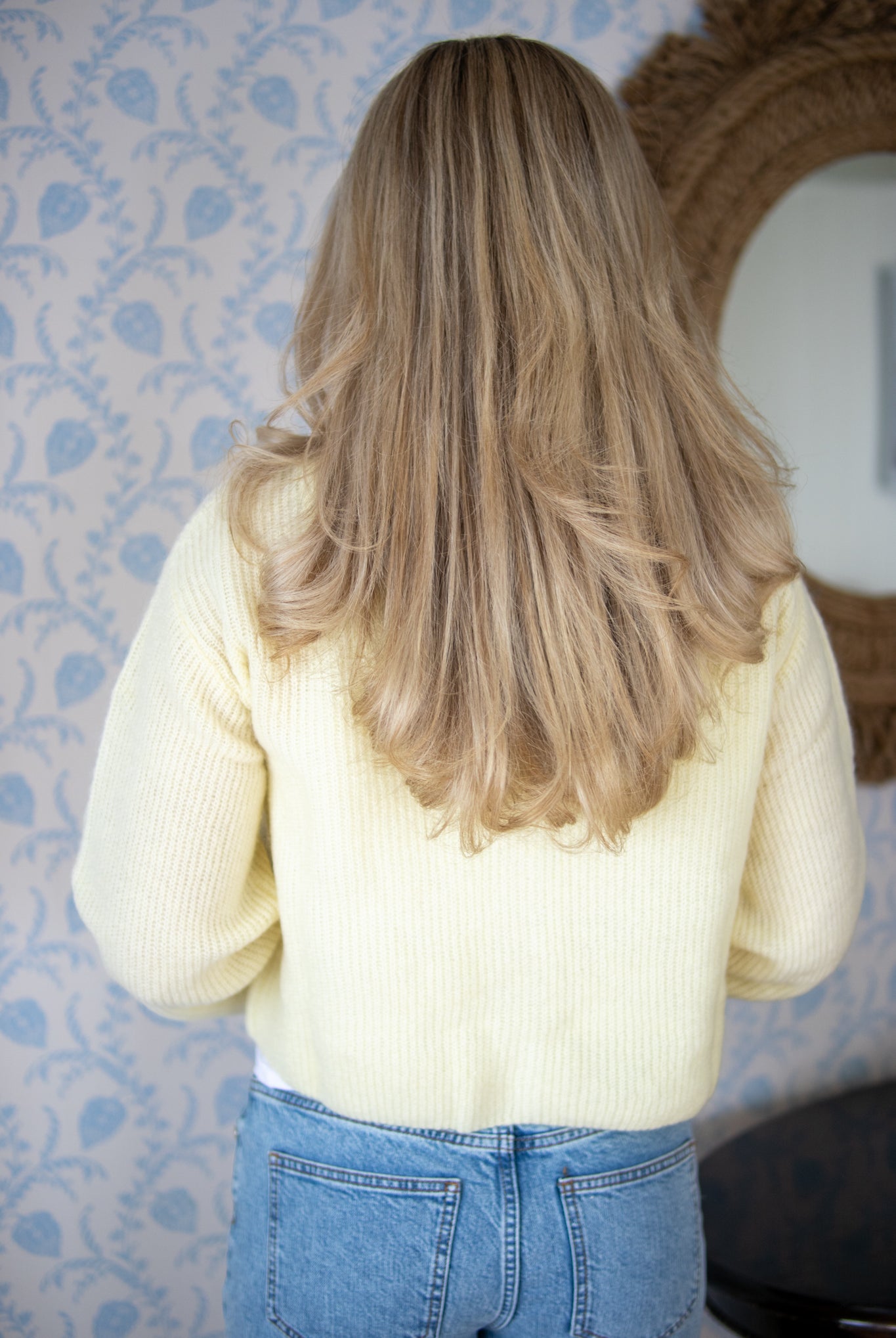 Santina cardigan - pastel yellow - Cardigans - Helt Dilla AS