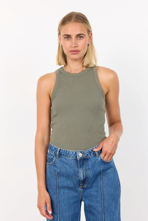 Numbia 1 singlett - Grønn - Singlet, Topper & T-skjorter - Helt Dilla AS