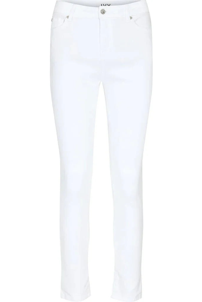 Alexa jeans - White - Jeans - Helt Dilla AS