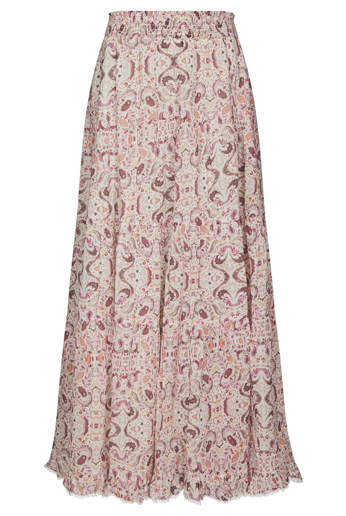 Asta Paisley Dance Skirt - Rose - Skjørt - Helt Dilla AS