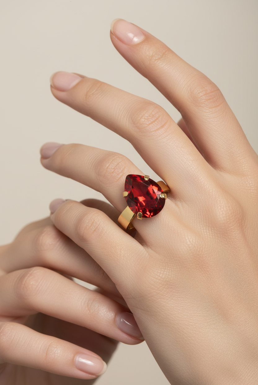 Mini Drop Ring - light siam - Tilbehør - Helt Dilla AS