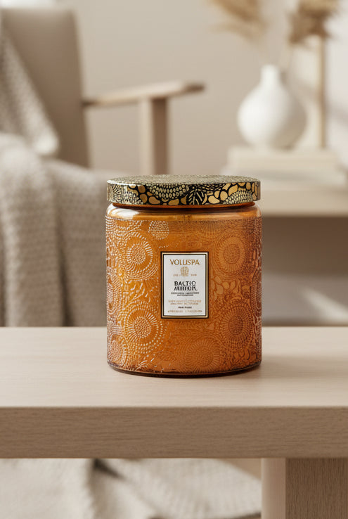 Baltic Amber Bowl Candle - 140 timer - Tilbehør - Helt Dilla AS