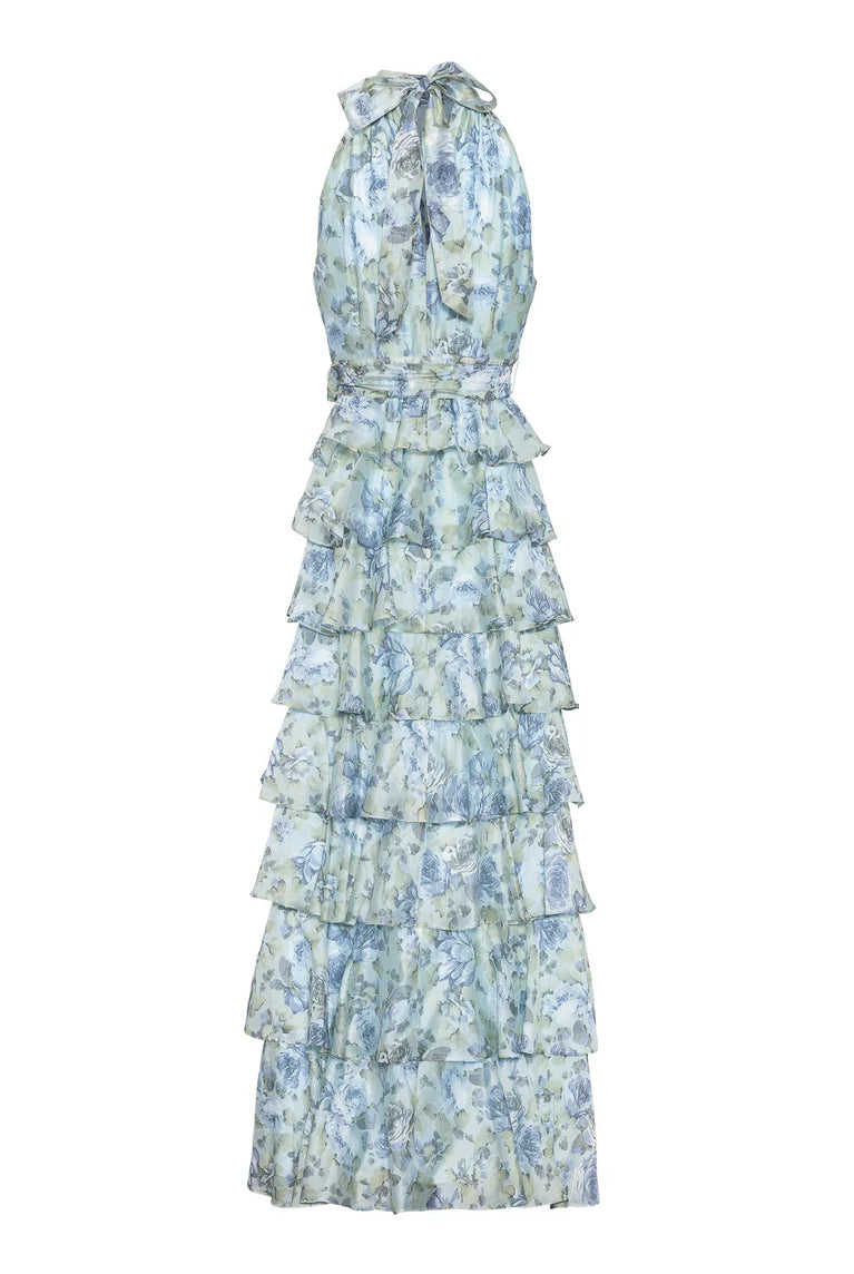 Angel Maxi Halterneck Midnight Bloom - Kjoler - Helt Dilla AS