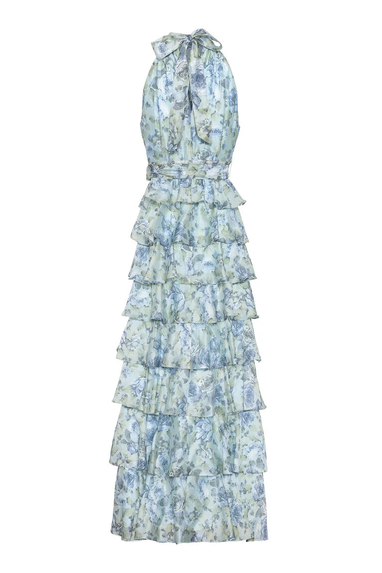 Angel Maxi Halterneck Midnight Bloom - Kjoler - Helt Dilla AS