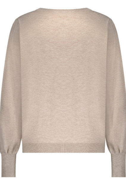 Sweet Puff Sleeve - Latte - Genser - Helt Dilla AS