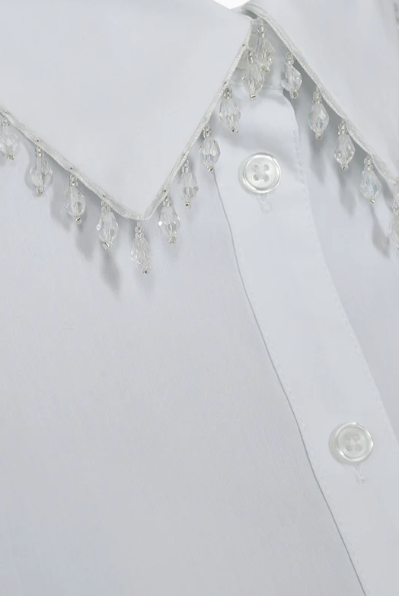 Dahlia shirt - hvit - Bluser - Helt Dilla AS