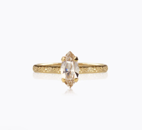 Petite Navette Ring - Light silk - Tilbehør - Helt Dilla AS