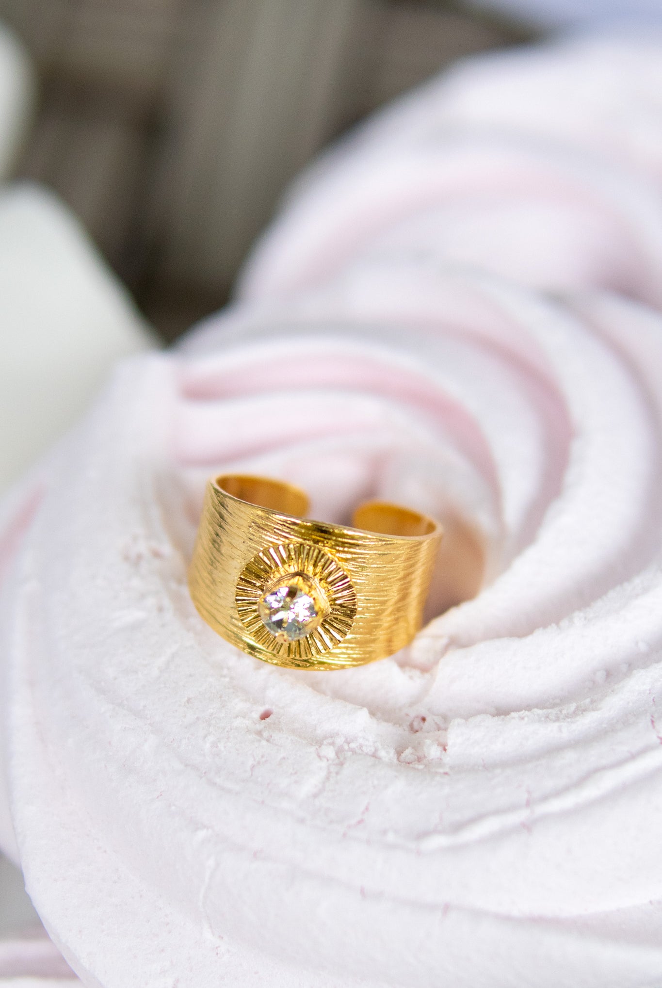 Odessa Ring / Crystal - Tilbehør - Helt Dilla AS