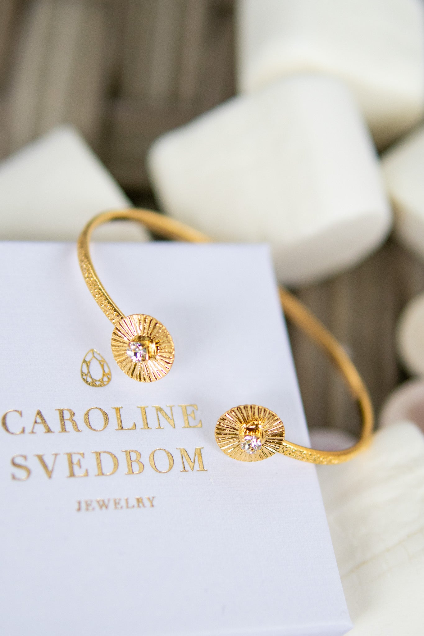 Odessa braclet - crystal - Tilbehør - Helt Dilla AS