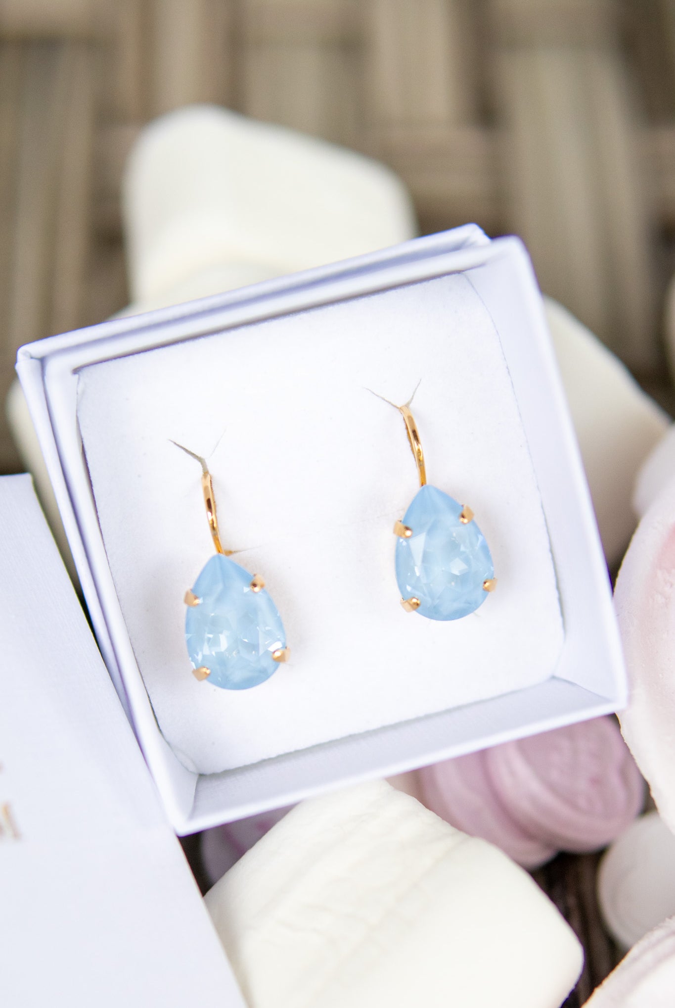 Mini Drop Clasp Earrings - Sky Ignite - Tilbehør - Helt Dilla AS