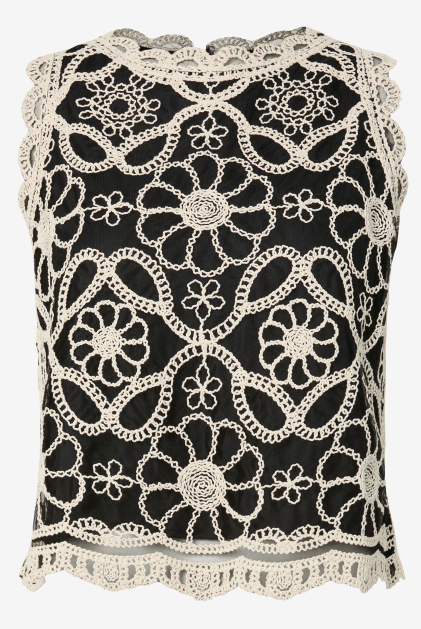 Cilia SL Crochet Top - Fest - Skjørt - Helt Dilla AS