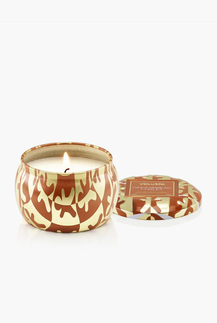 Gingerbread Chalet - Mini Tin Candle - Tilbehør - Helt Dilla AS