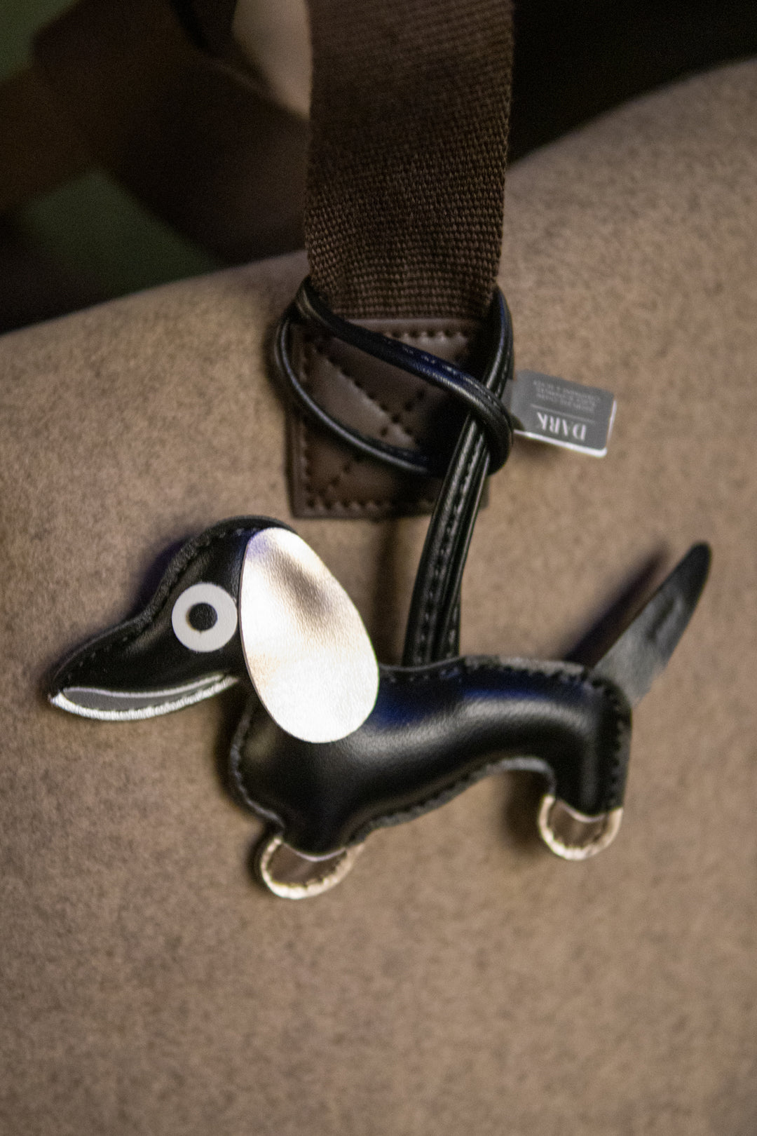 Dachs Bag Charm-black