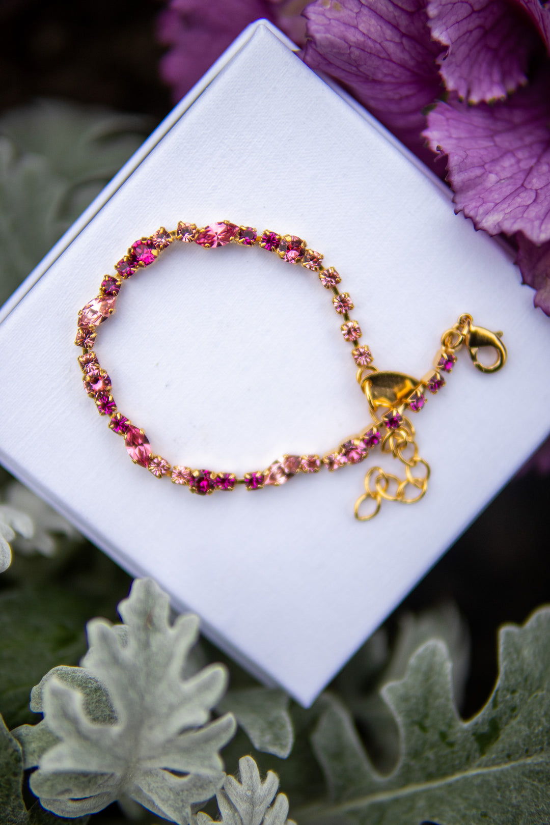 Antonia Bracelet / rose combo - Tilbehør - Helt Dilla AS