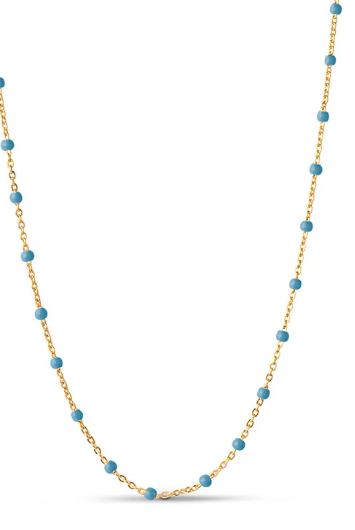 Necklace Lola - Sky - Tilbehør - Helt Dilla AS