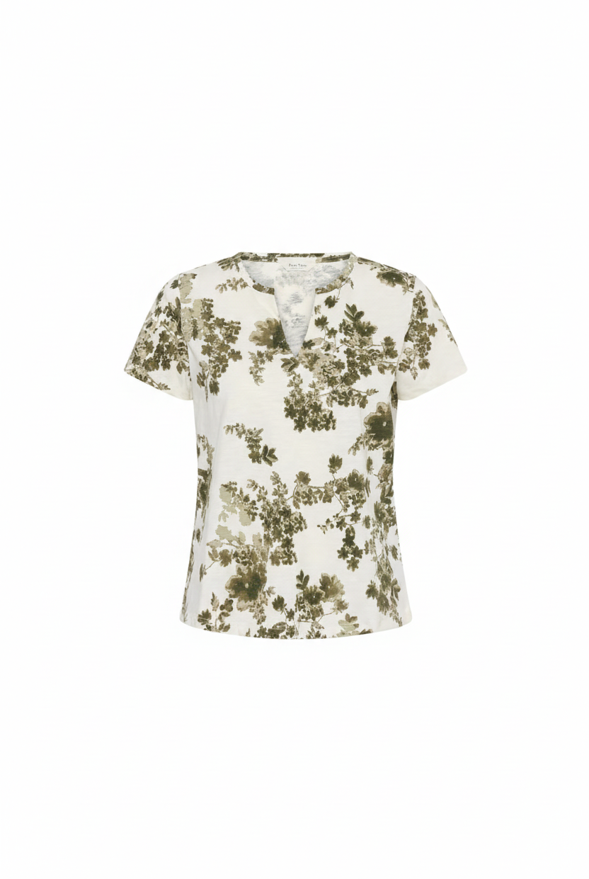 Gesinas T-skjorte - smokey olive - T-skjorter - Helt Dilla AS