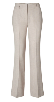 ClaraFV Regular - Silver Sand Melange - Bukser - Helt Dilla AS