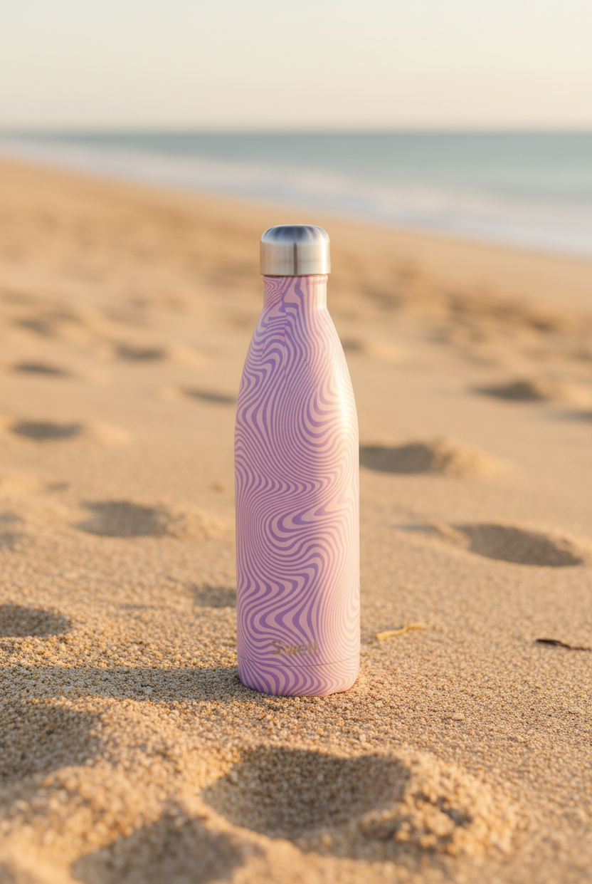 Lavender swirl flaske 500 ml - - Tilbehør - Helt Dilla AS