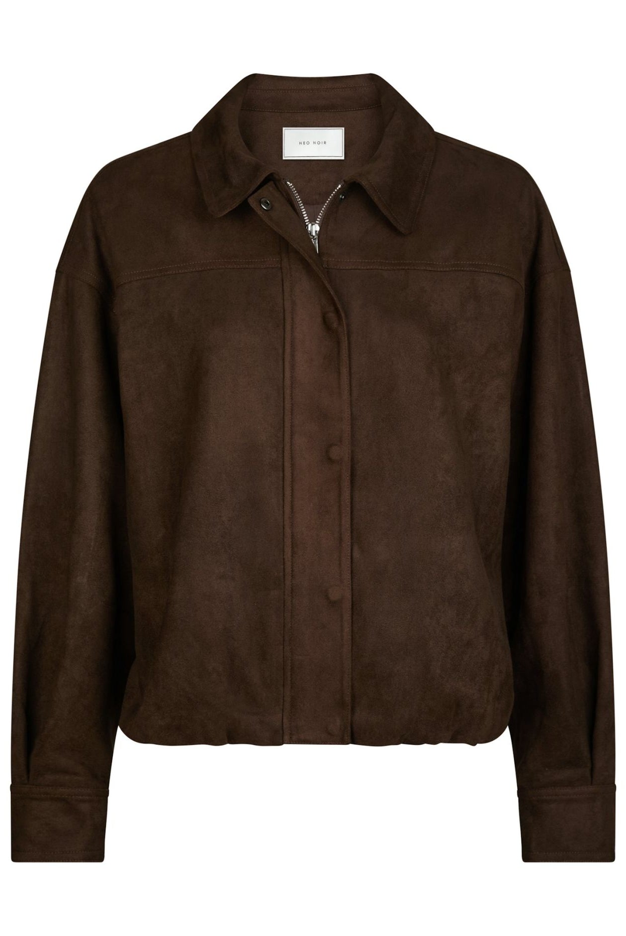 Rubby Faux Suede Jacket - brown - Yttertøy - Helt Dilla AS