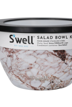 Salad bowl kit - Calacatta gold - 1900 ml - Tilbehør - Helt Dilla AS
