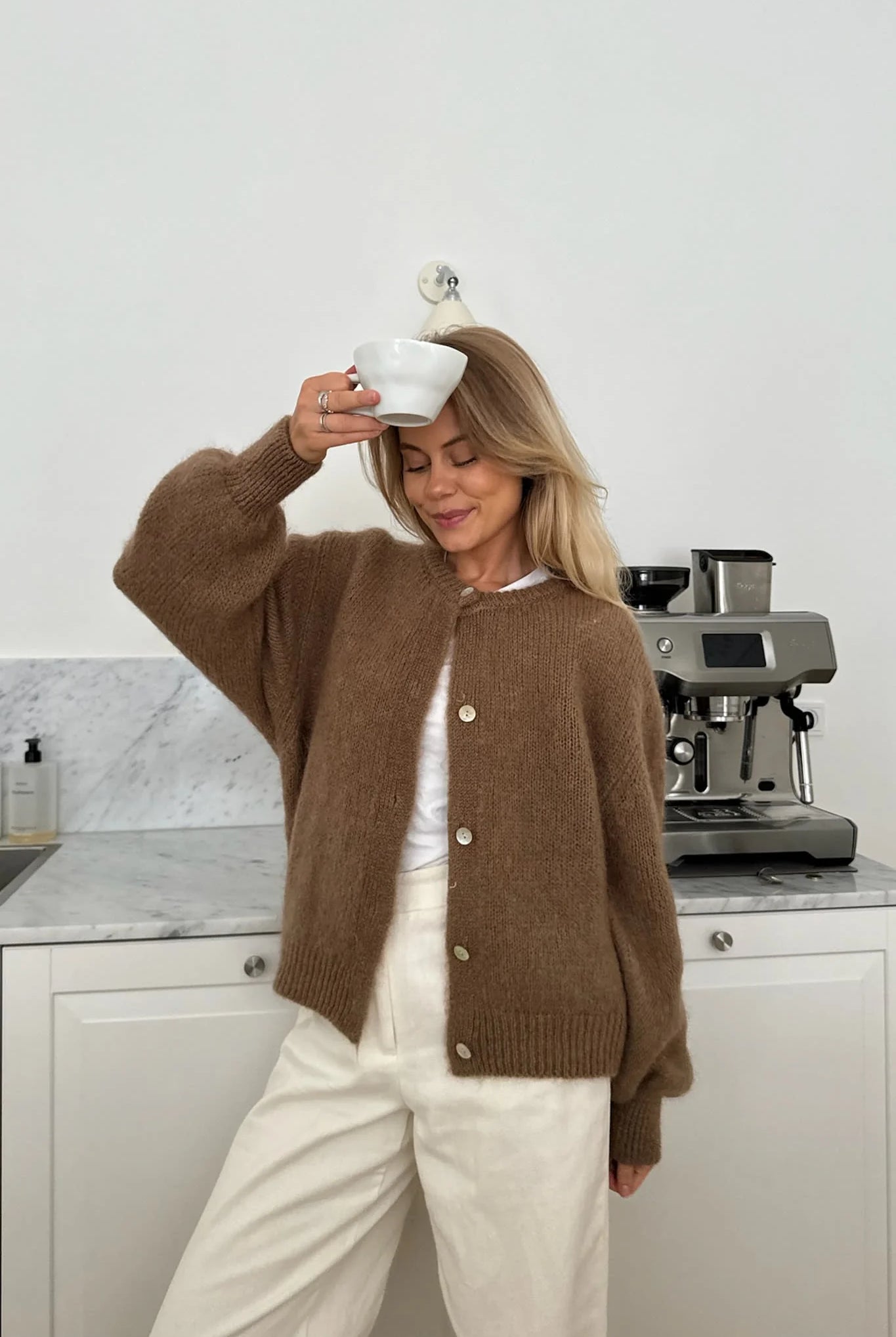 Ida Cardigan - Camel - Cardigans - Helt Dilla AS