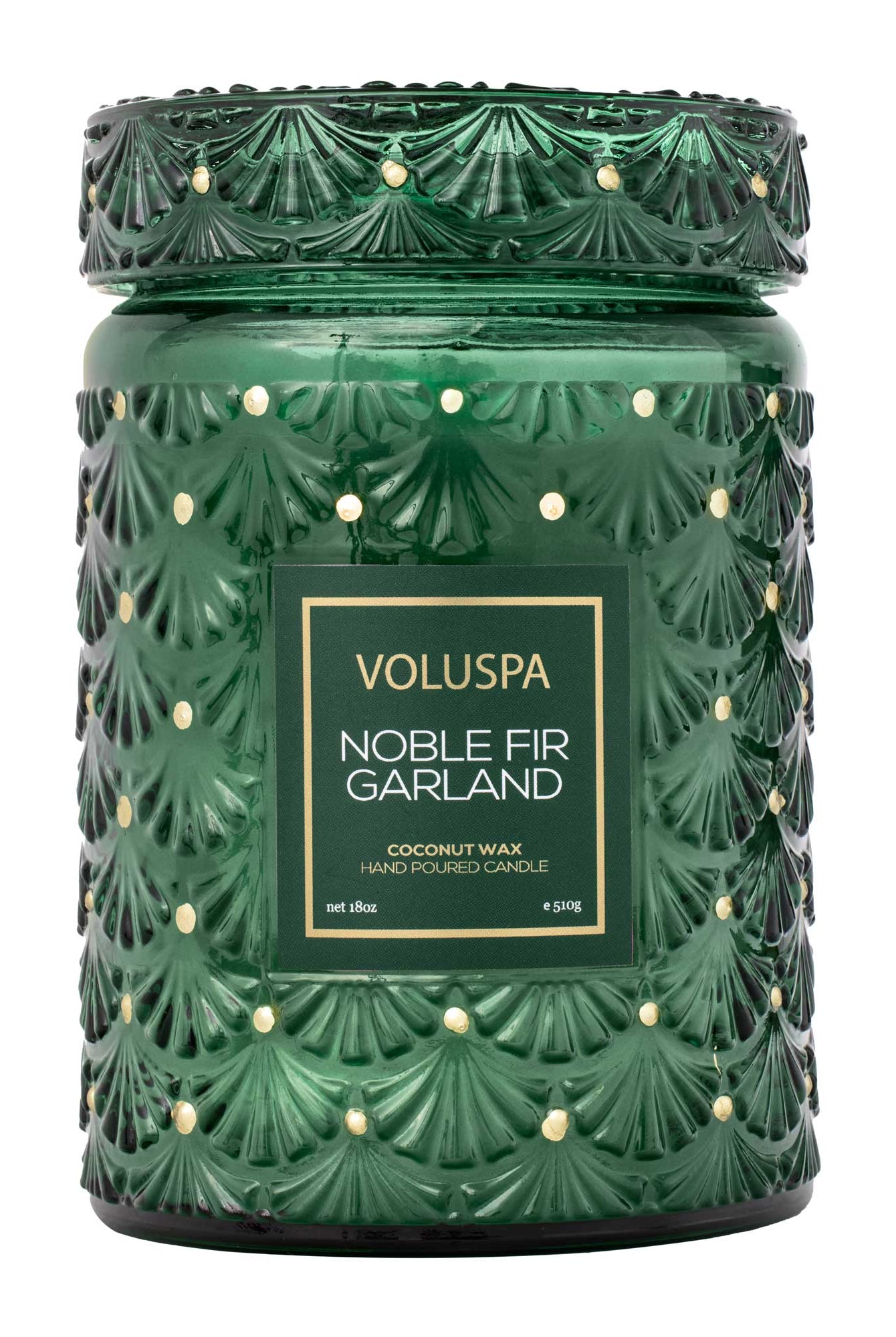 Noble Fir Garland 18oz Large Jar Candle - Tilbehør - Helt Dilla AS