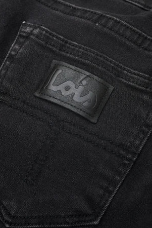 Raval 16 Black Aged Edge - Gisele Blackness - Jeans - Helt Dilla AS