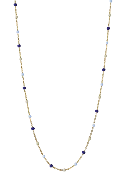 Necklace Lola - Marine - Tilbehør - Helt Dilla AS