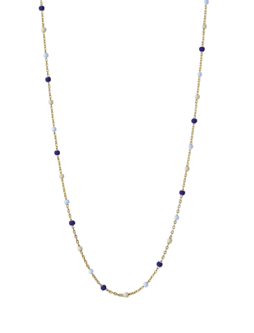 Necklace Lola - Marine - Tilbehør - Helt Dilla AS