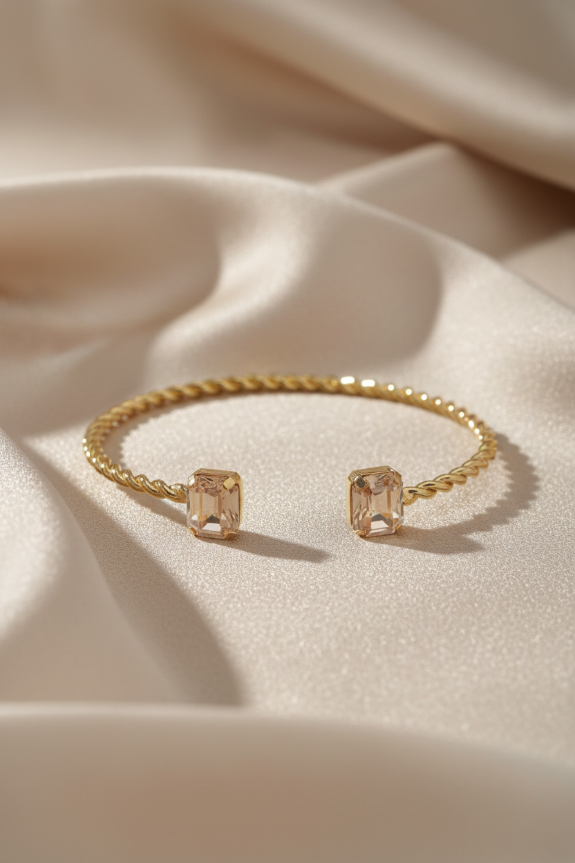 Lydia Bracelet - Golden Shadow - Tilbehør - Helt Dilla AS