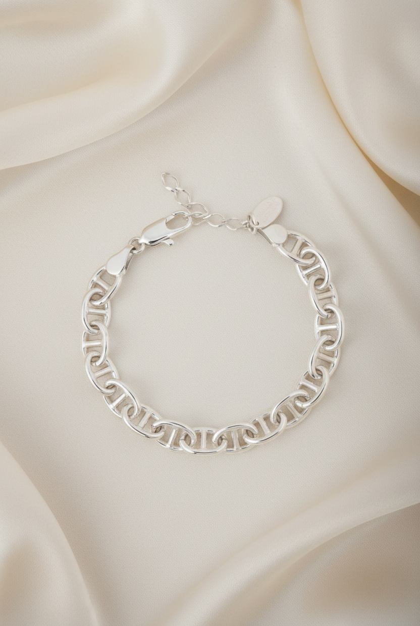 Betty Chain Bracelet - silver - Tilbehør - Helt Dilla AS