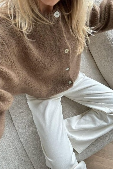 Ida Cardigan - Camel - Cardigans - Helt Dilla AS