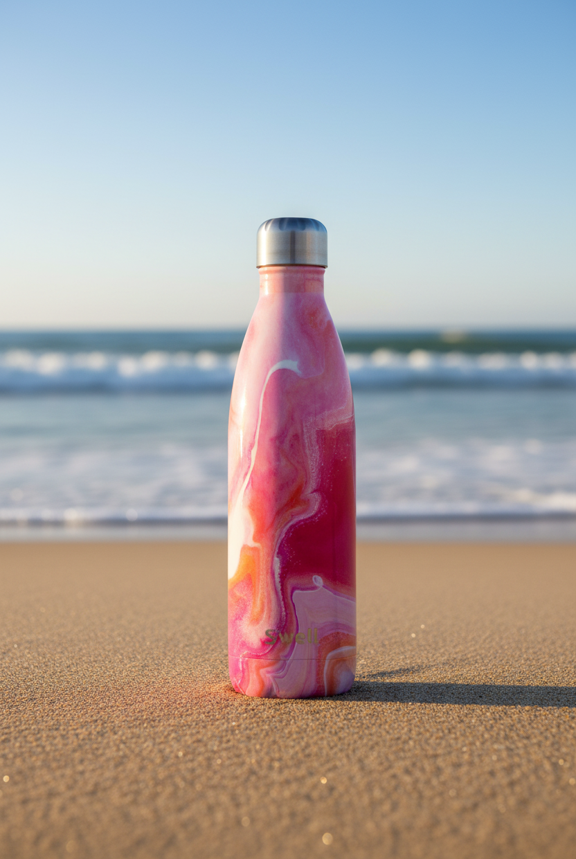 Rose Agate flaske 500 ml - Tilbehør - Helt Dilla AS