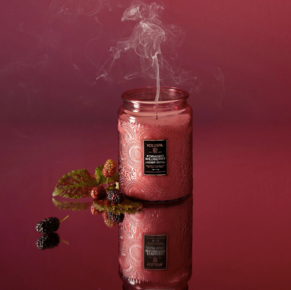 Foraged Wildberry Large Jar Candle 100t - Tilbehør - Helt Dilla AS