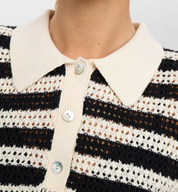 Villia SS pullover - Caviar - Genser - Helt Dilla AS