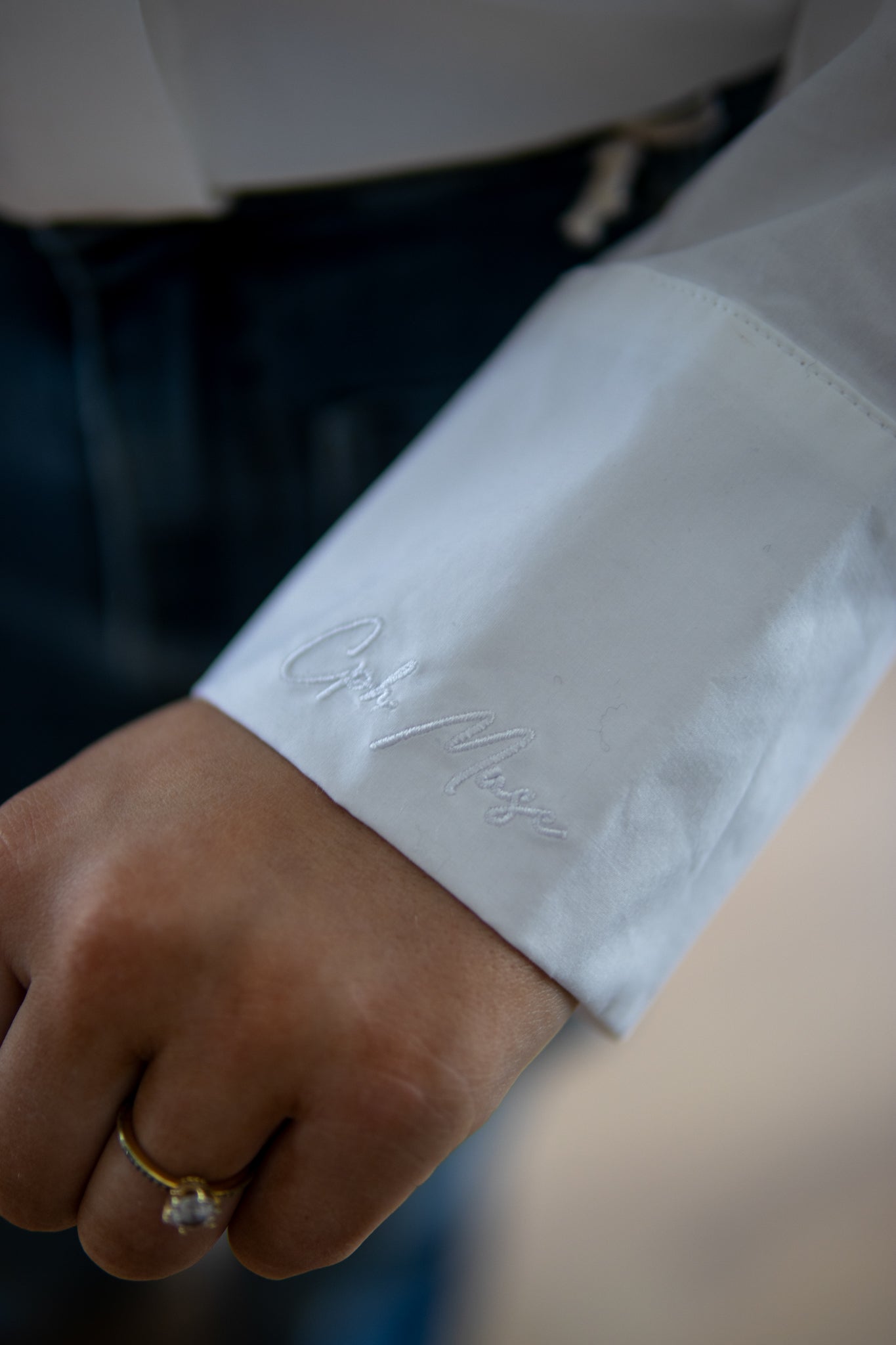 Poplin Shirt - Bright White - Skjorter - Helt Dilla AS