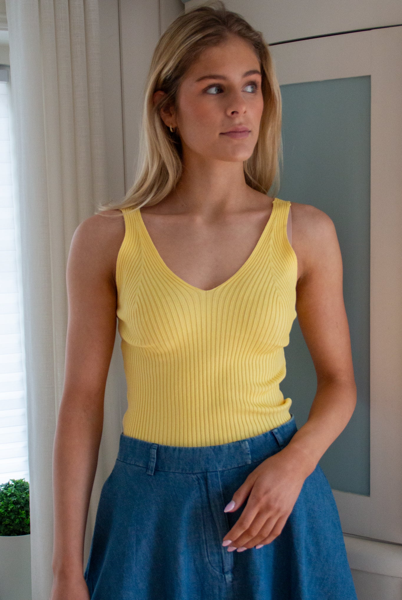 NuCerys Cropped Top - Popcorn - T-skjorter - Helt Dilla AS