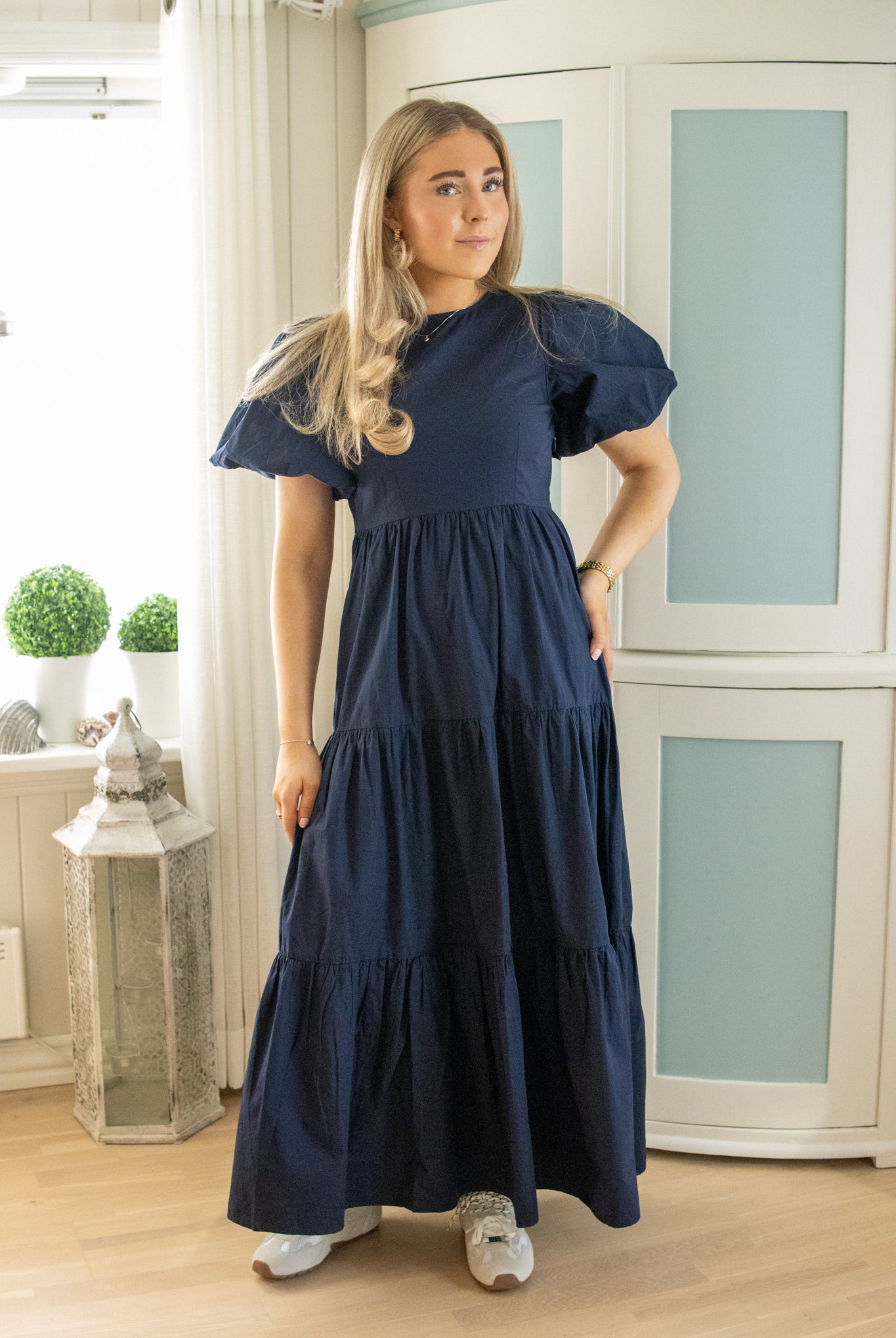 YasColea SS Ankle Dress - Navy Blazer - Kjoler - Helt Dilla AS