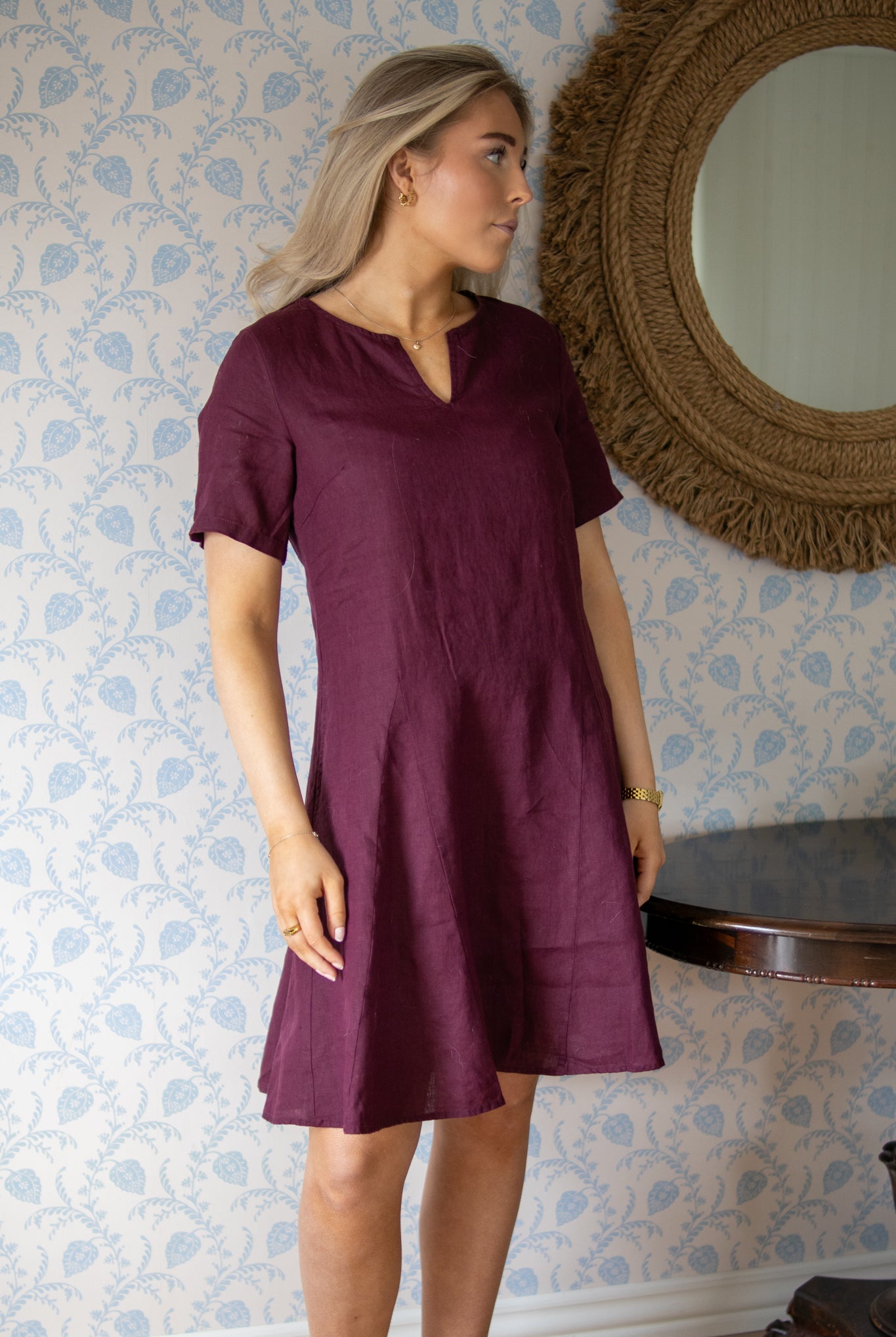 Aminasa Kjole - Fig - Kjoler - Helt Dilla AS