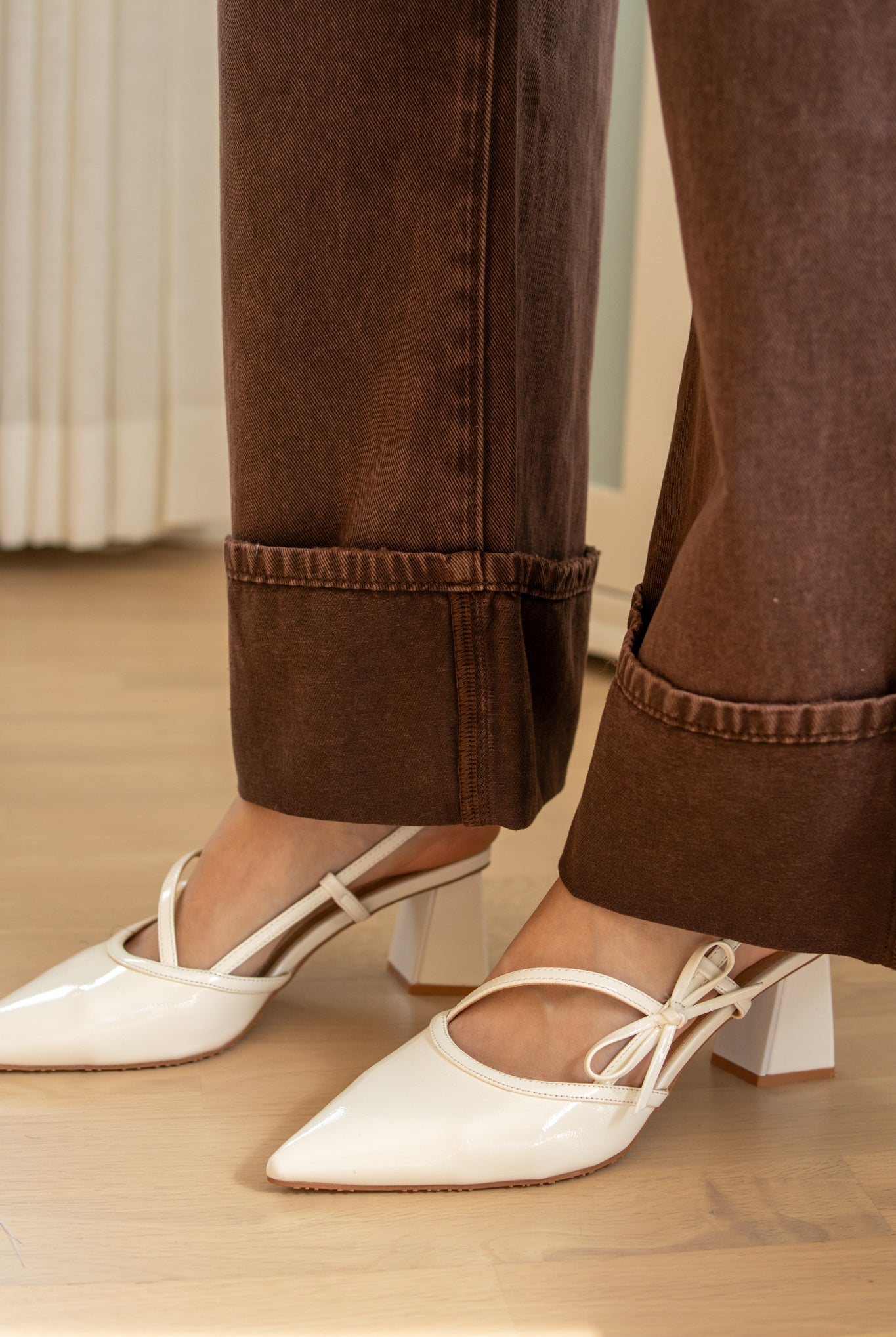 BAGGY TROUSERS - Brown - Bukser - Helt Dilla AS