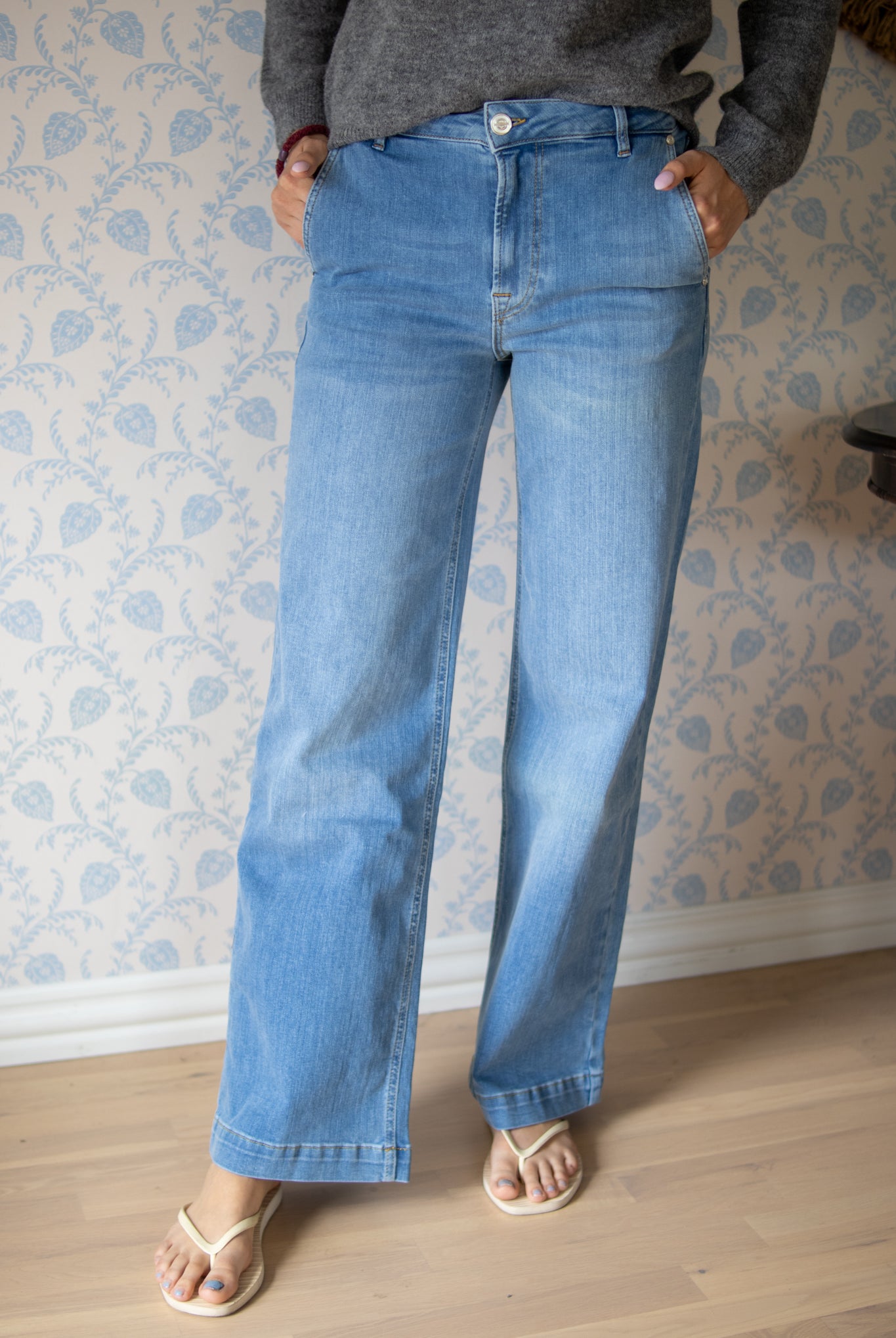 Gilly French Jeans - Wash Bright Loreto - Jeans - Helt Dilla AS
