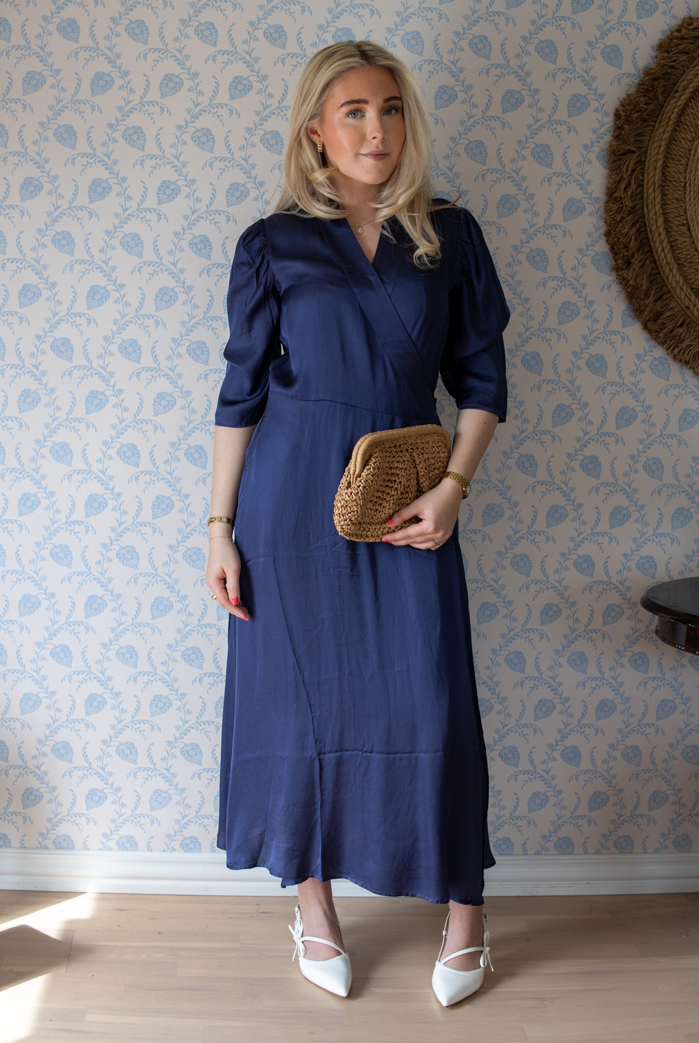 Scarlett Solid Dress - Dark Blue - Kjoler - Helt Dilla AS